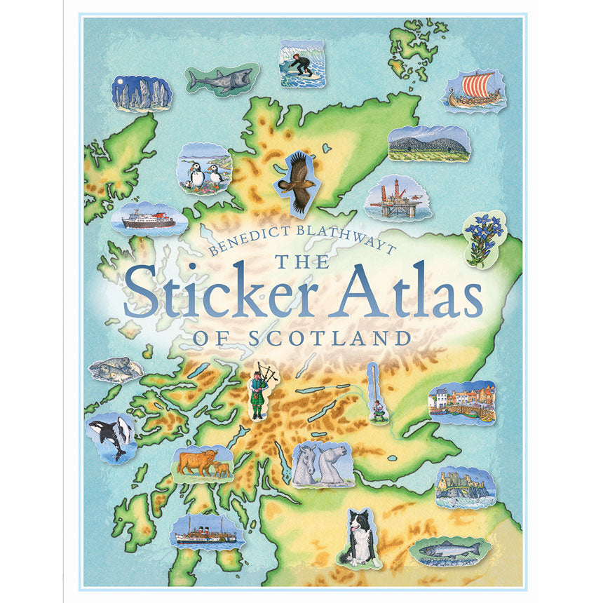 Scotland Sticker Atlas