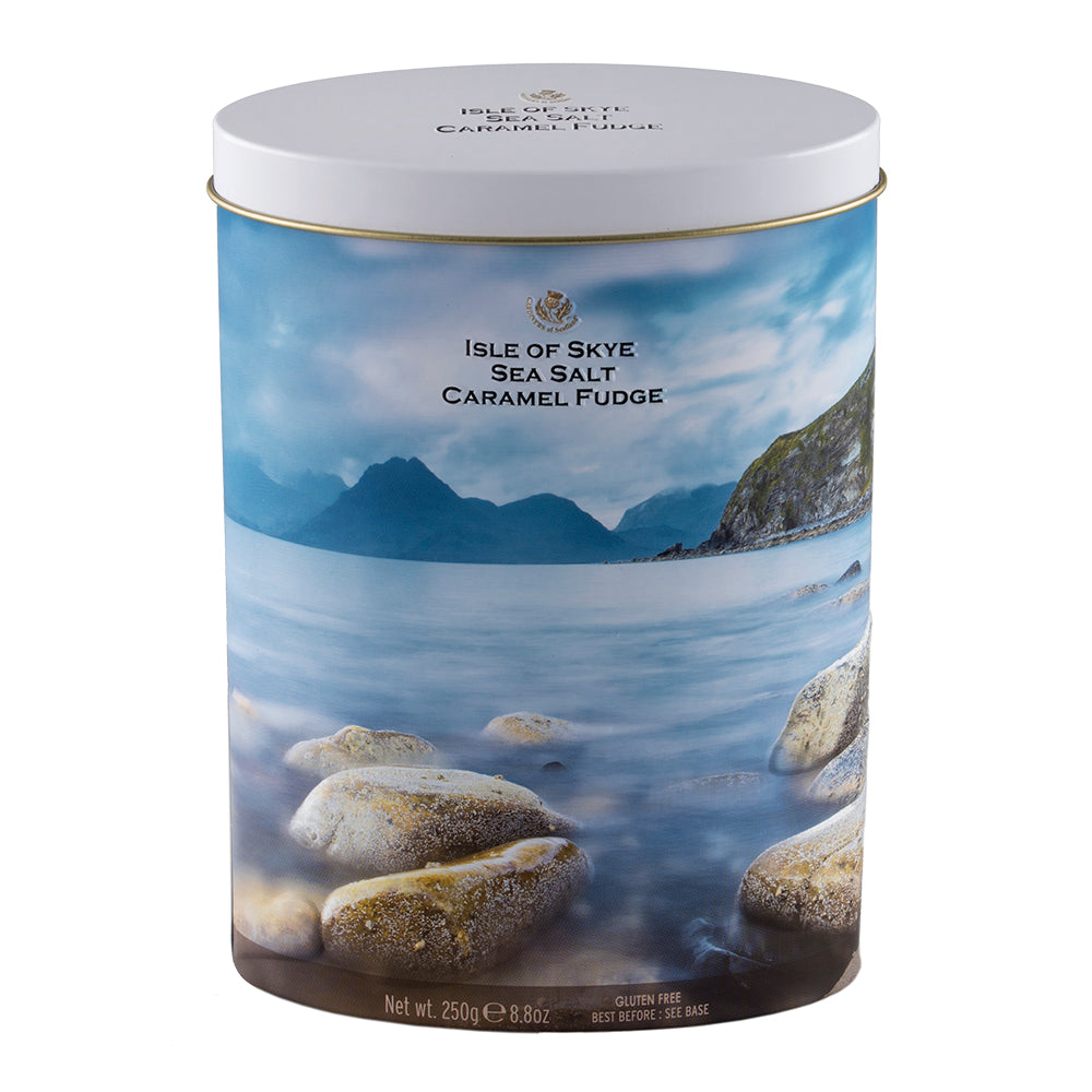 Isle of Skye Sea Salt Caramel Fudge Tin