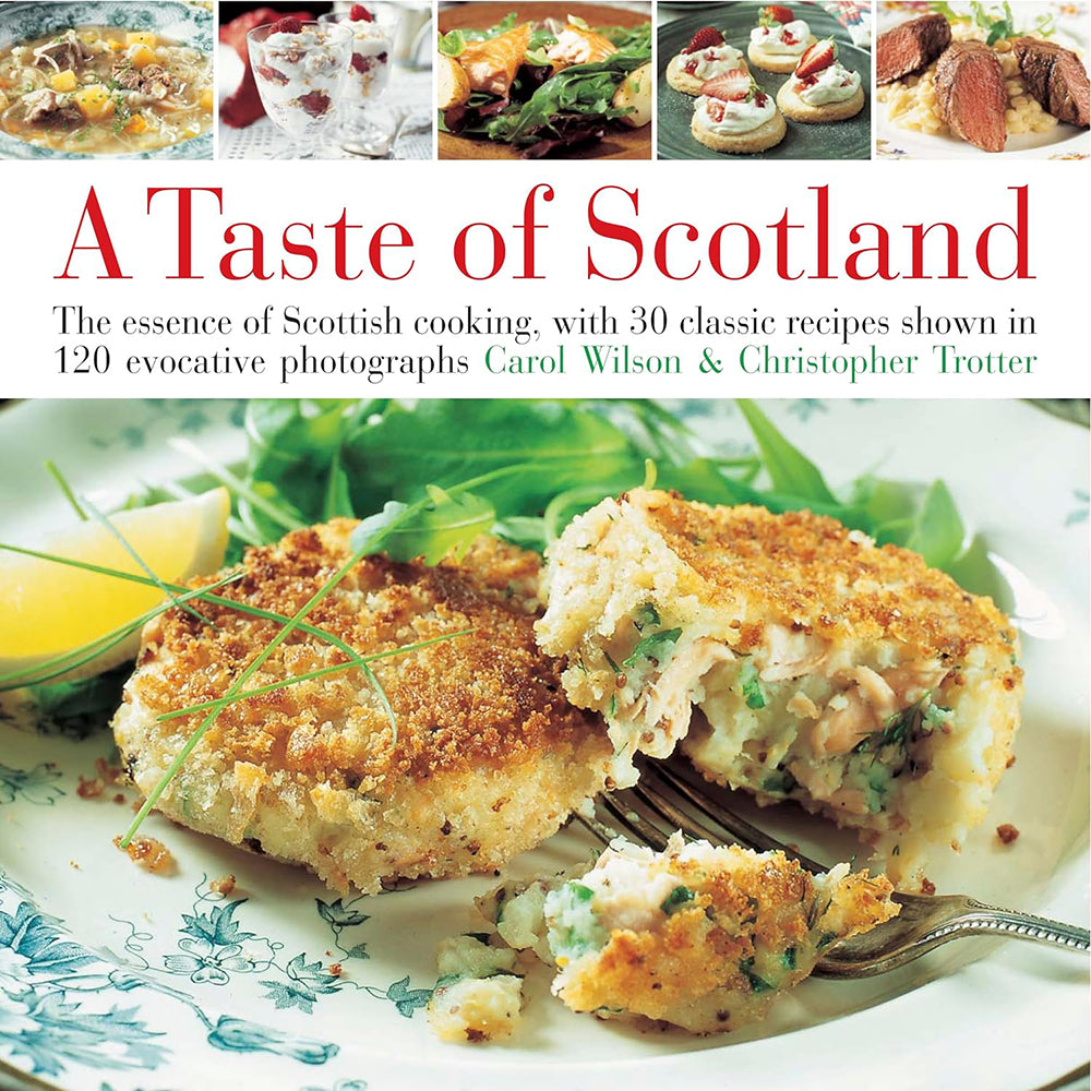 Taste of Scotland cookbook with 30 classic recipes