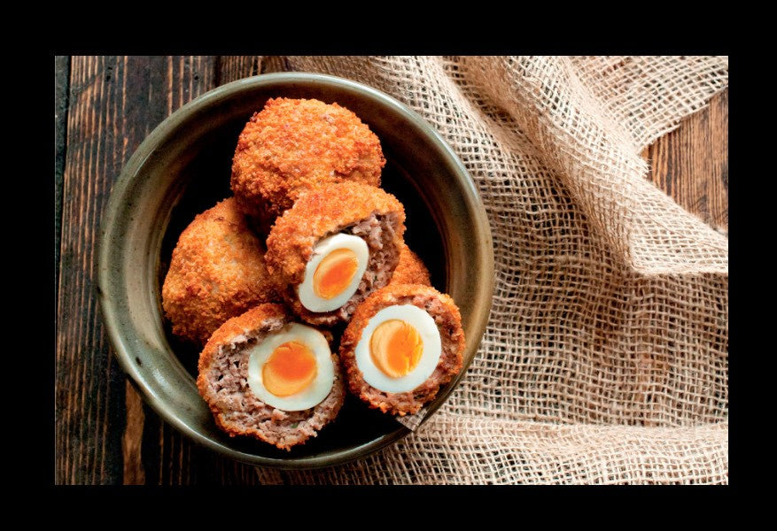 Scotch Eggs - from The Outlander Kitchen Cookbook