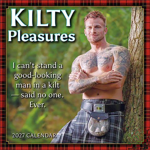 Kilty Pleasures 2027 Mini Wall Calendar