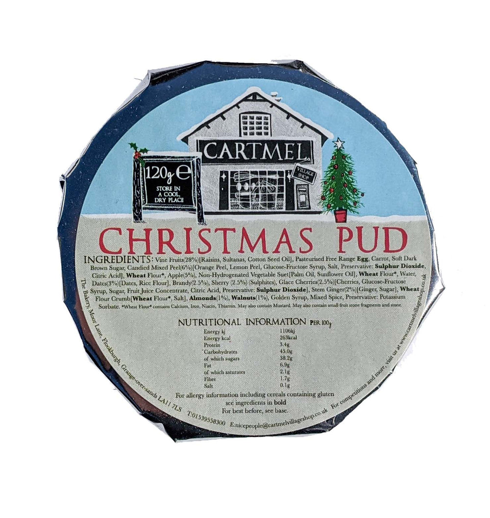 Cartmel Christmas Pudding - 4 oz. Individual size