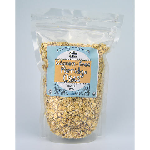 Gluten Free Organic Porridge Oats (Oat Flakes) 