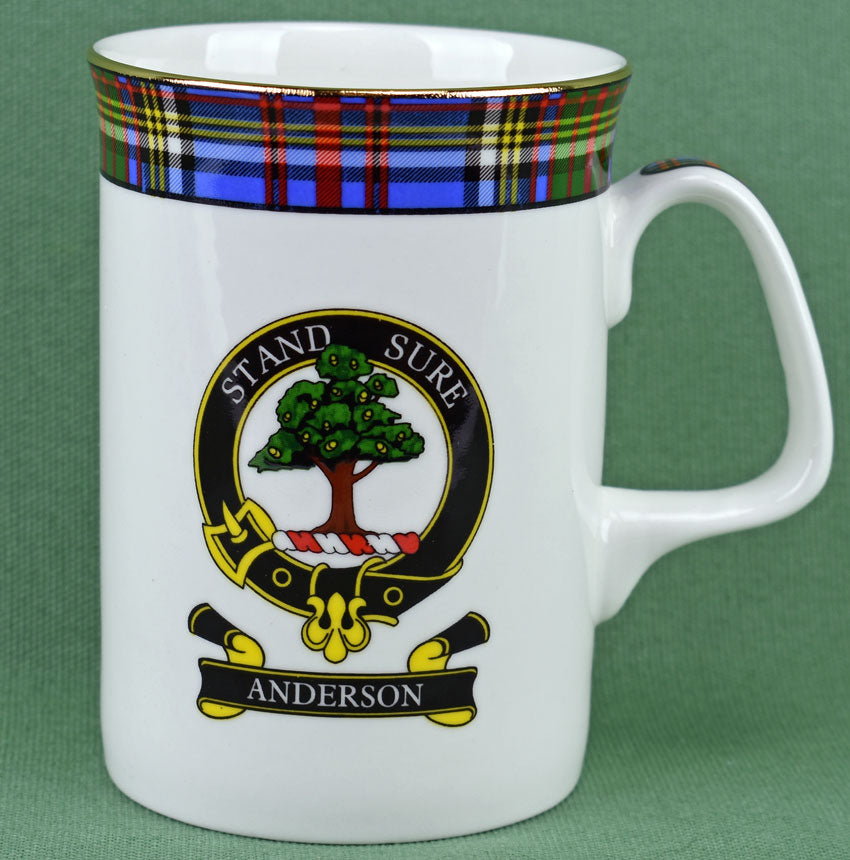 Anderson Clan Mug - 8 oz bone china