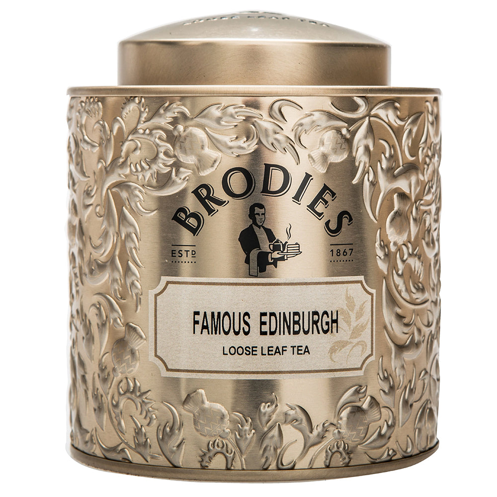 Famous Edinburgh Loose Tea Caddy 3.5 oz.