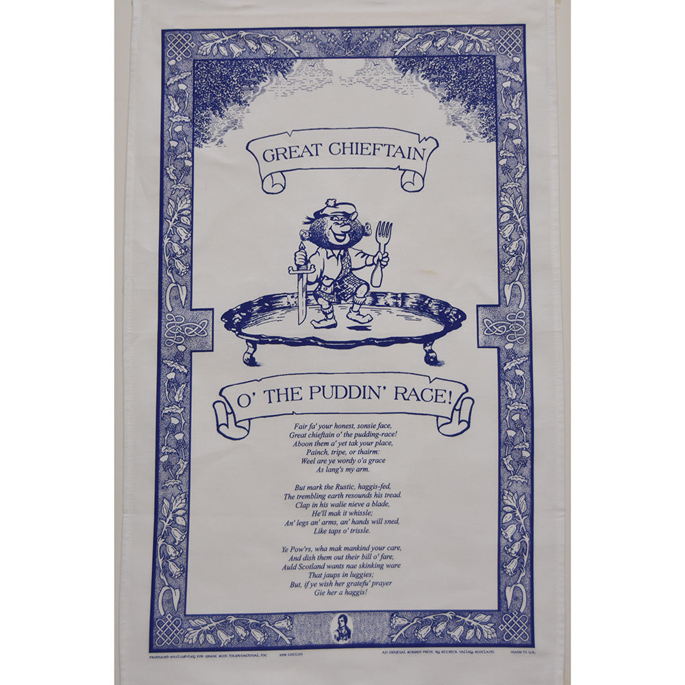 Great Chieftain of the Pudding Race Teatowel