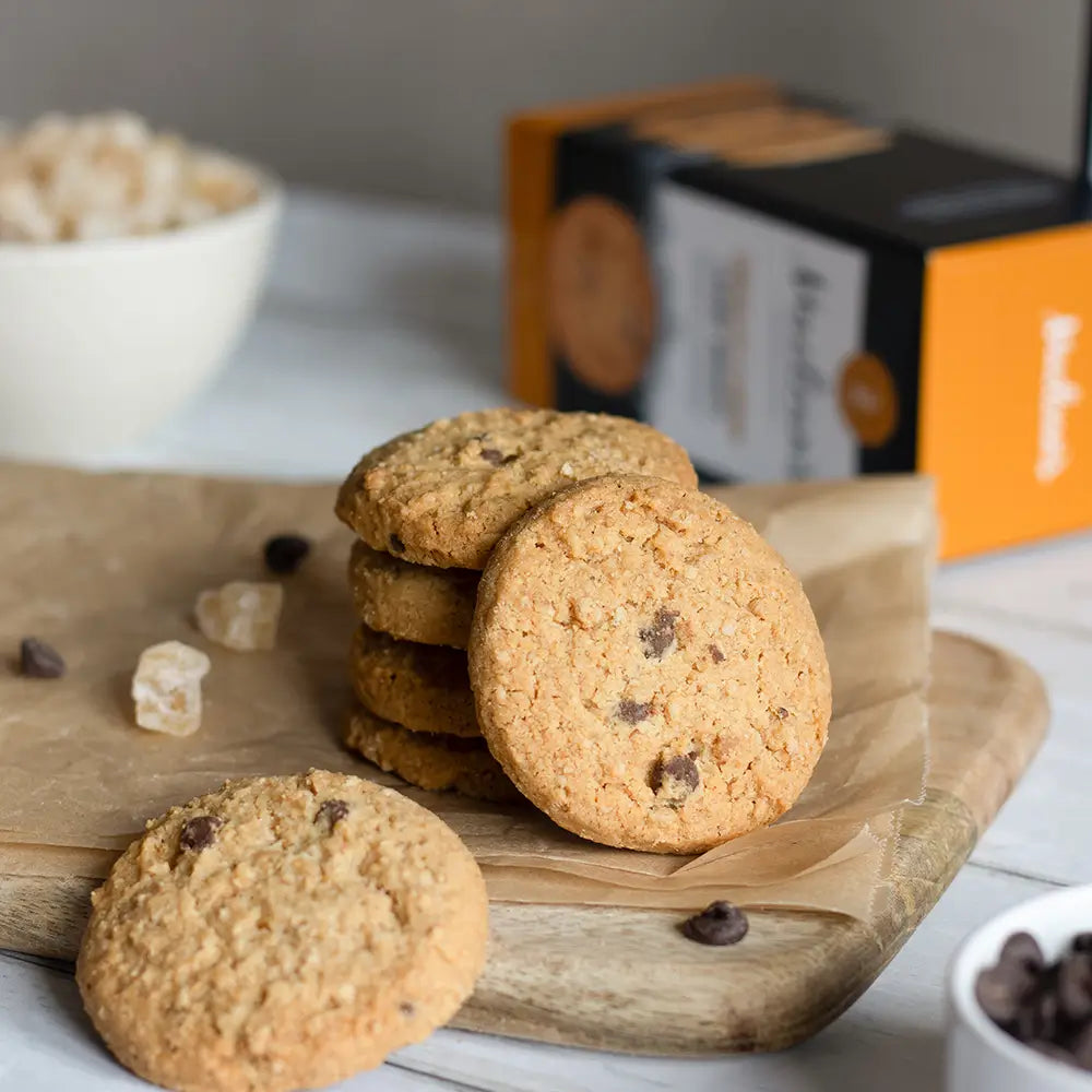 
                  
                    Chocolate and Ginger Biscuits
                  
                