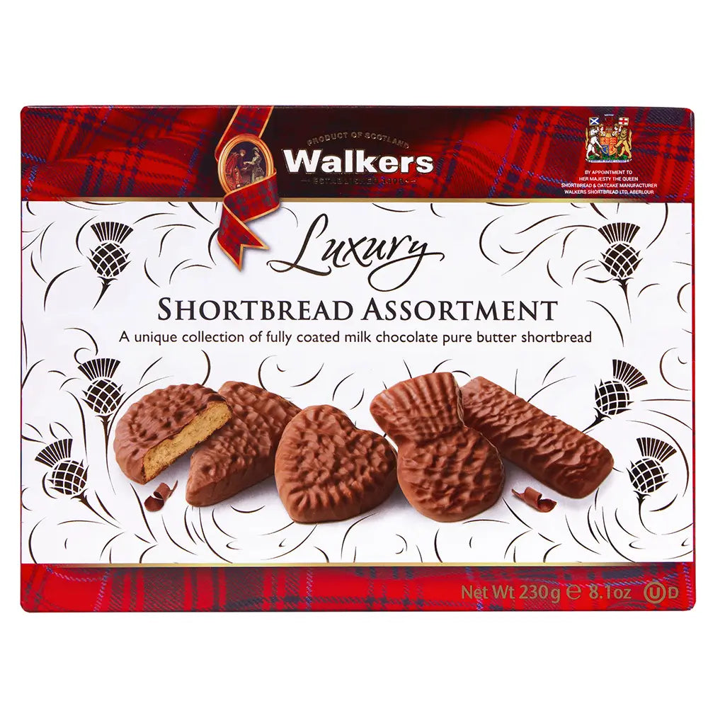 Assorted Chocolate Coated Shortbread from Walker's 8.1 oz.