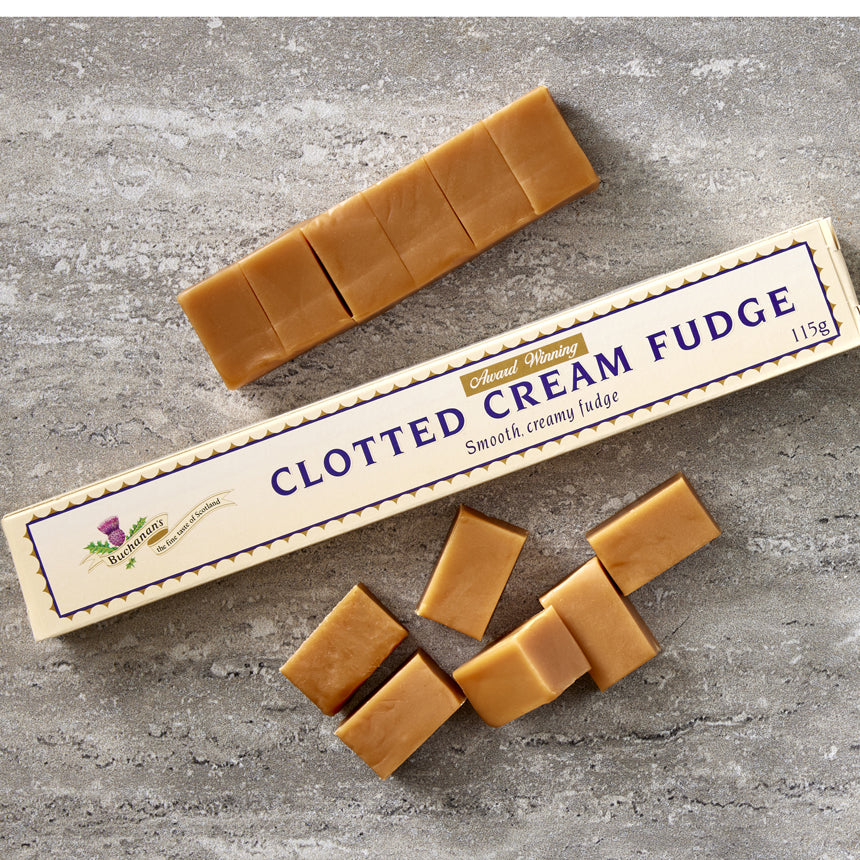 Buchanan's Clotted Cream Fudge for sale in USA | Scottish Gourmet USA