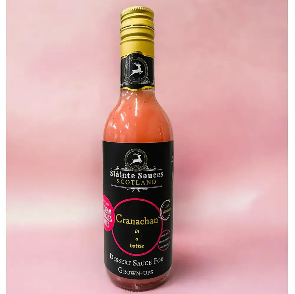 Cranachan in a Bottle Dessert Sauce
