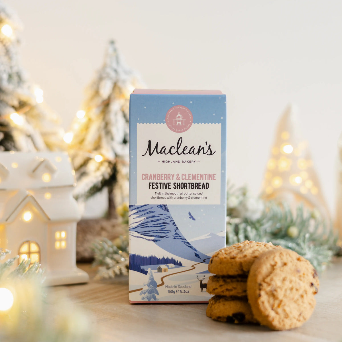 
                  
                    Maclean's Cranberry & Clementine Shortbread Cookies
                  
                