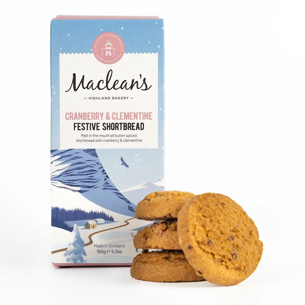 
                  
                    Maclean's Cranberry & Clementine Shortbread Cookies
                  
                