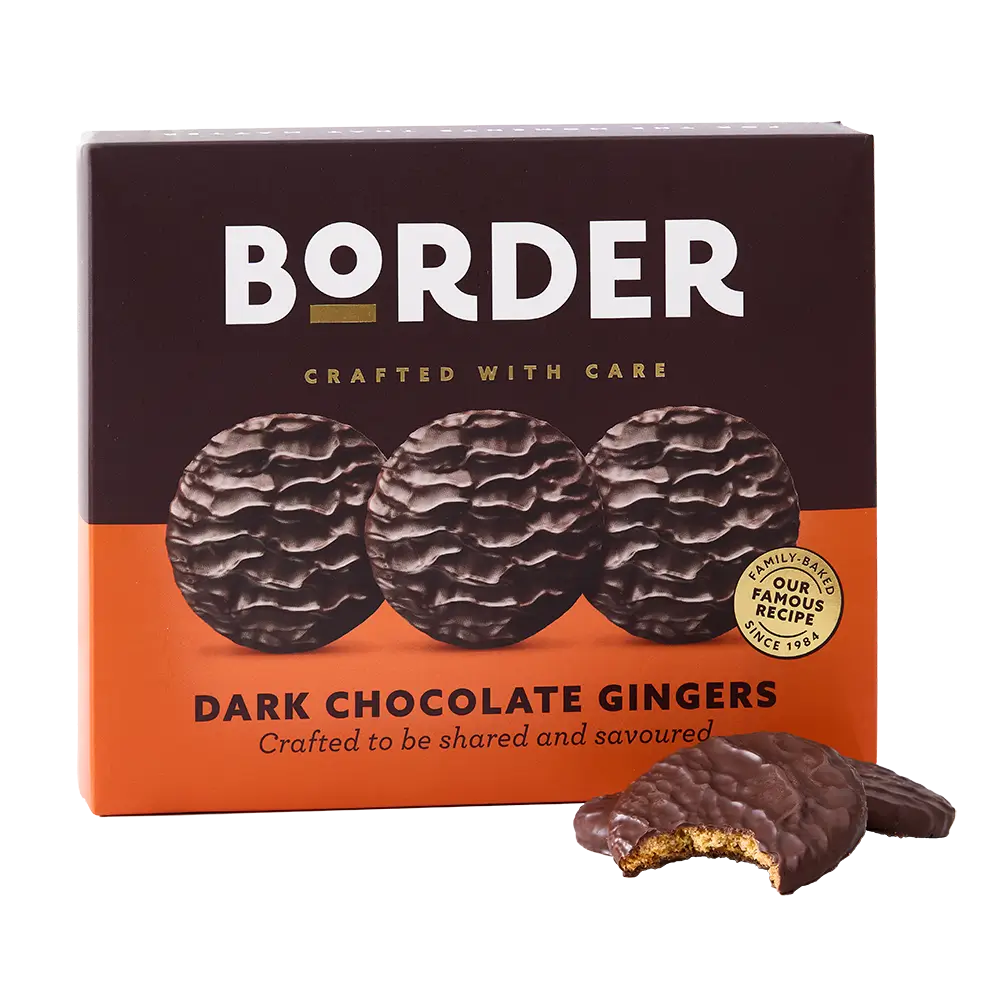 Borders Biscuits Dark Chocolate Gingers – Scottish Gourmet USA