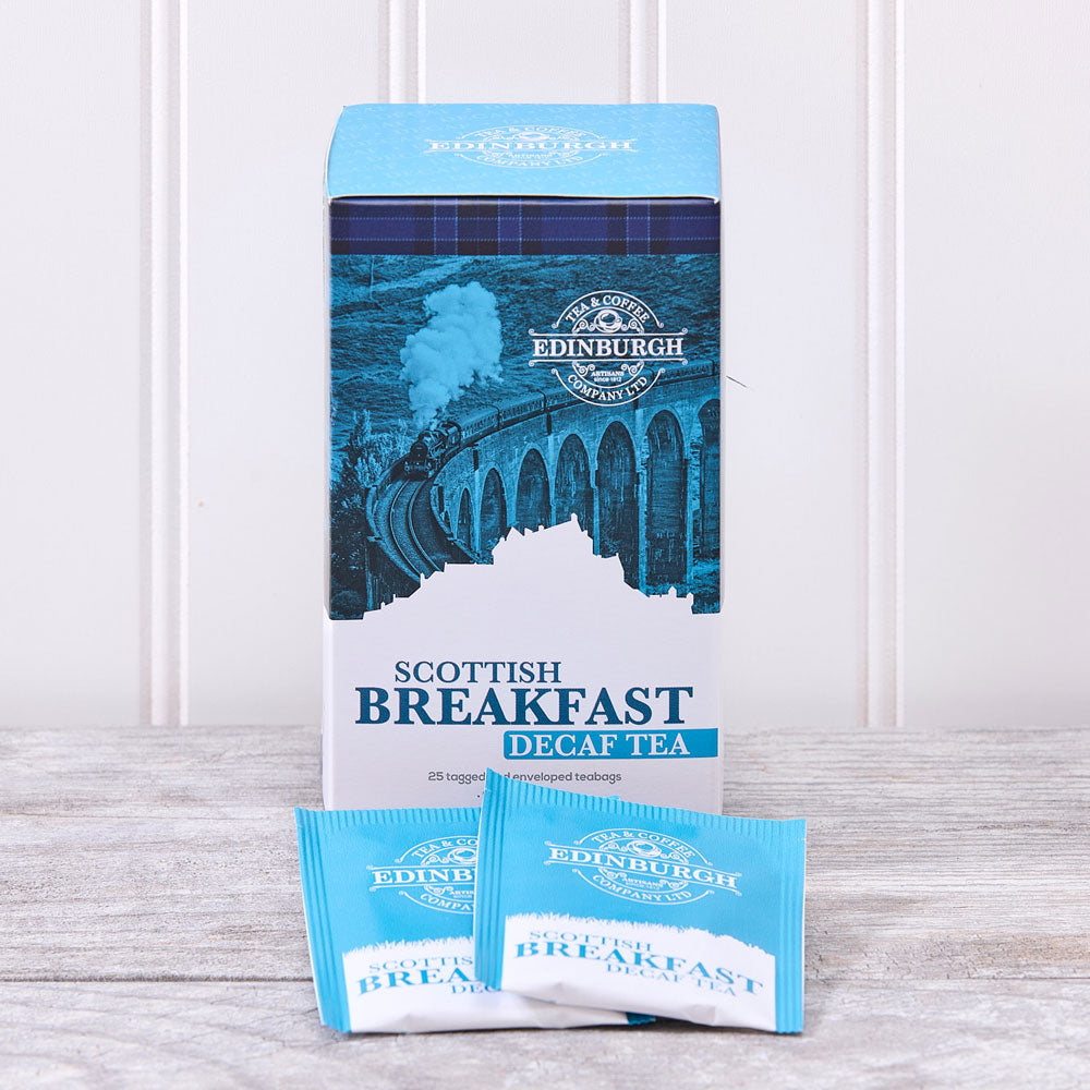 Decaffeinated Scottish Breakfast teabags - box of 25