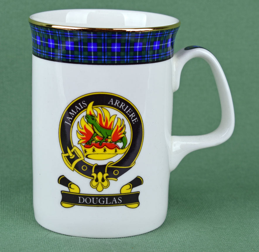 Douglas Clan Mug - 8 oz bone china