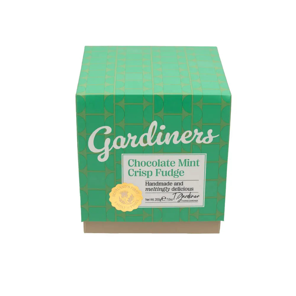 Chocolate Mint Crisp Artisan Fudge Box – Scottish Gourmet USA