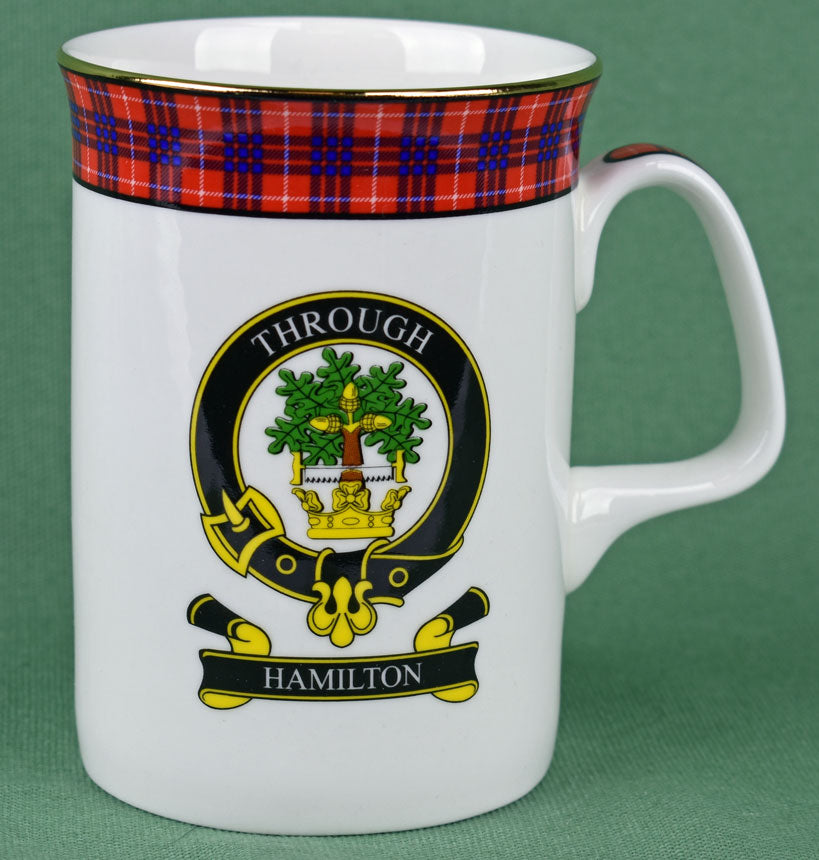 Hamilton Clan Mug - 8 oz bone china