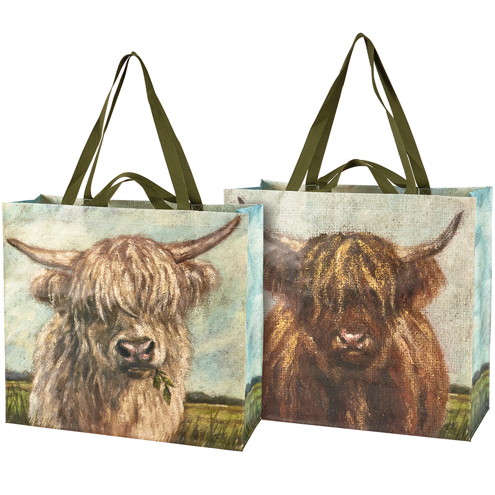 Highland Cow Shopping Bag