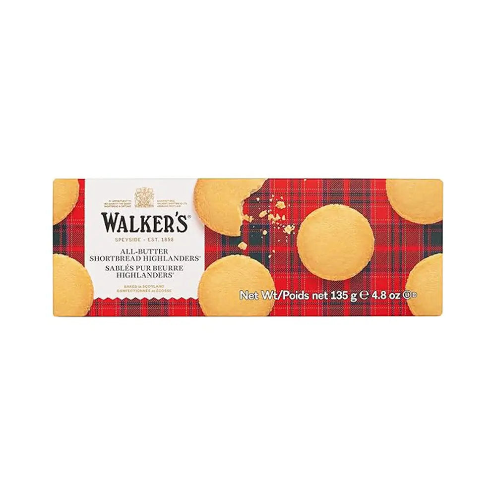Highlanders - Demerara Edged Shortbread from Walkers