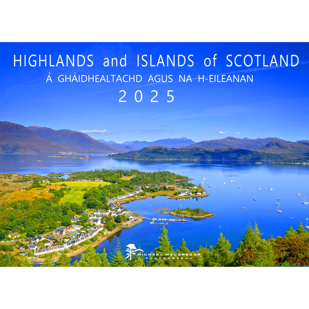 Highlands & Islands Calendar 2025 Scottish Gourmet USA