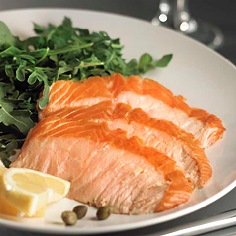 Hot Smoked (Roasted) Salmon 