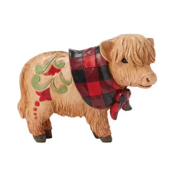 Jim Shore Highland Glen Cow Figure