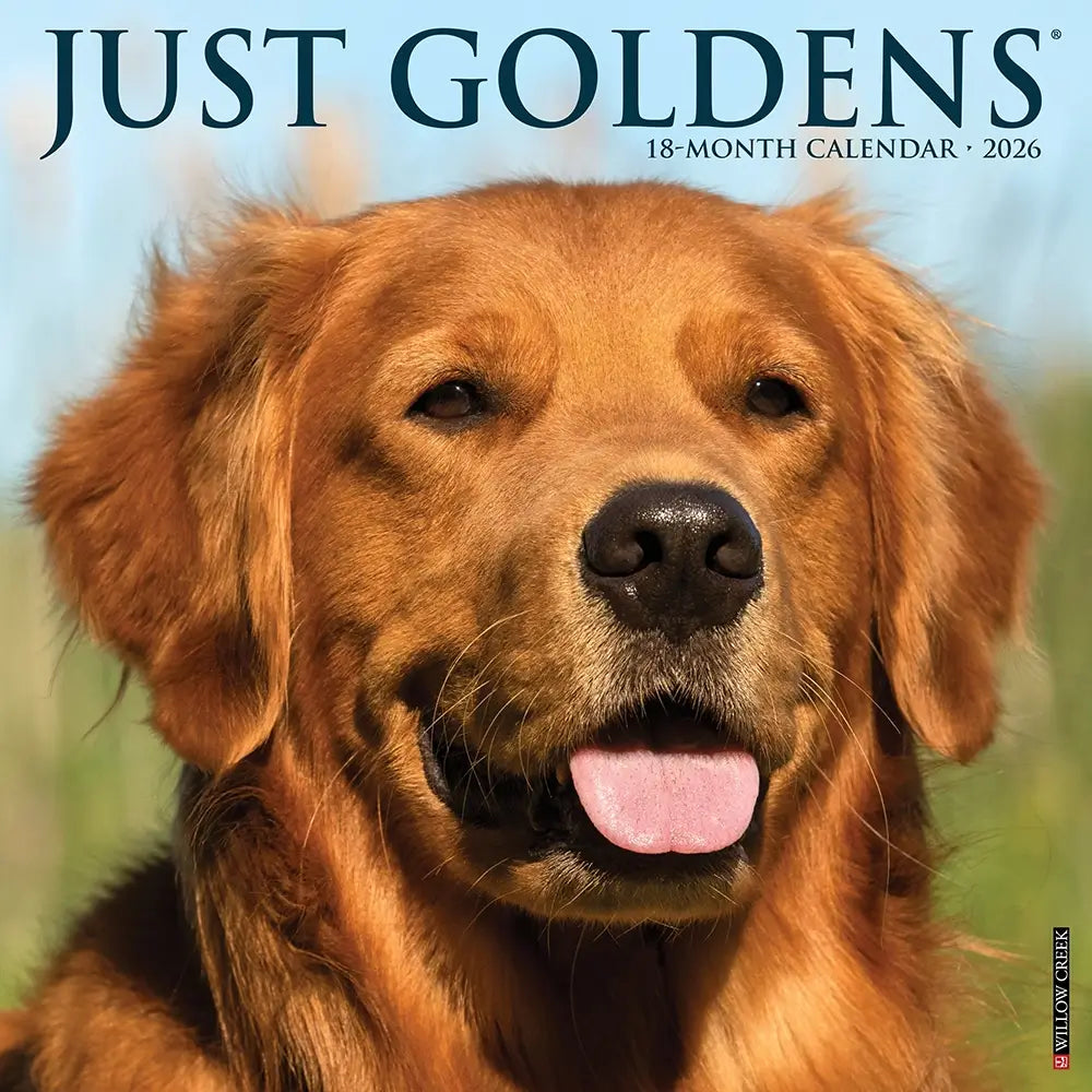 Just Goldens 2026 Calendar