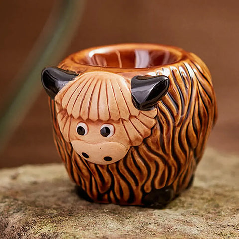 Highland Cow Egg Cup