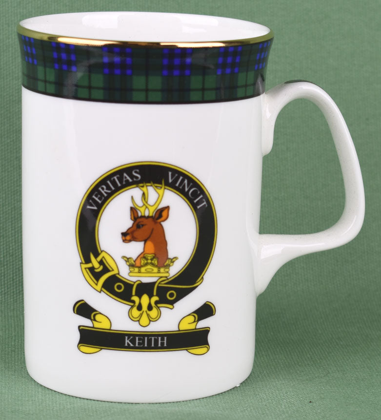 Keith Clan Mug - 8 oz bone china