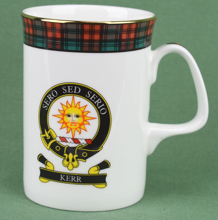 Kerr Clan Mug - 8 oz bone china