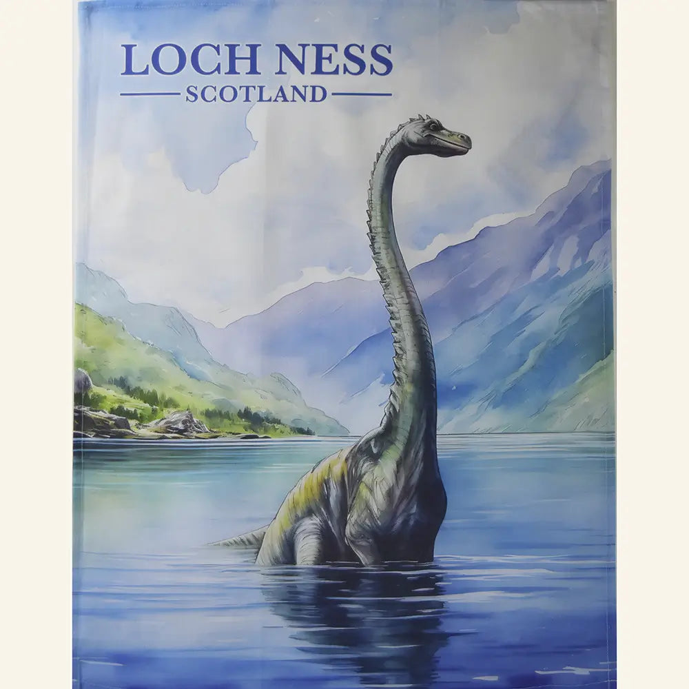 Loch Ness Scotland Teatowel