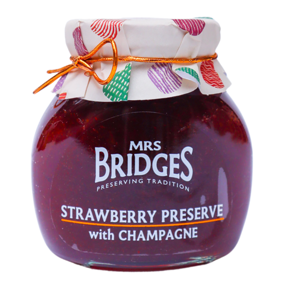 Mrs. Bridges Strawberry and Champagne Preserves - 12oz