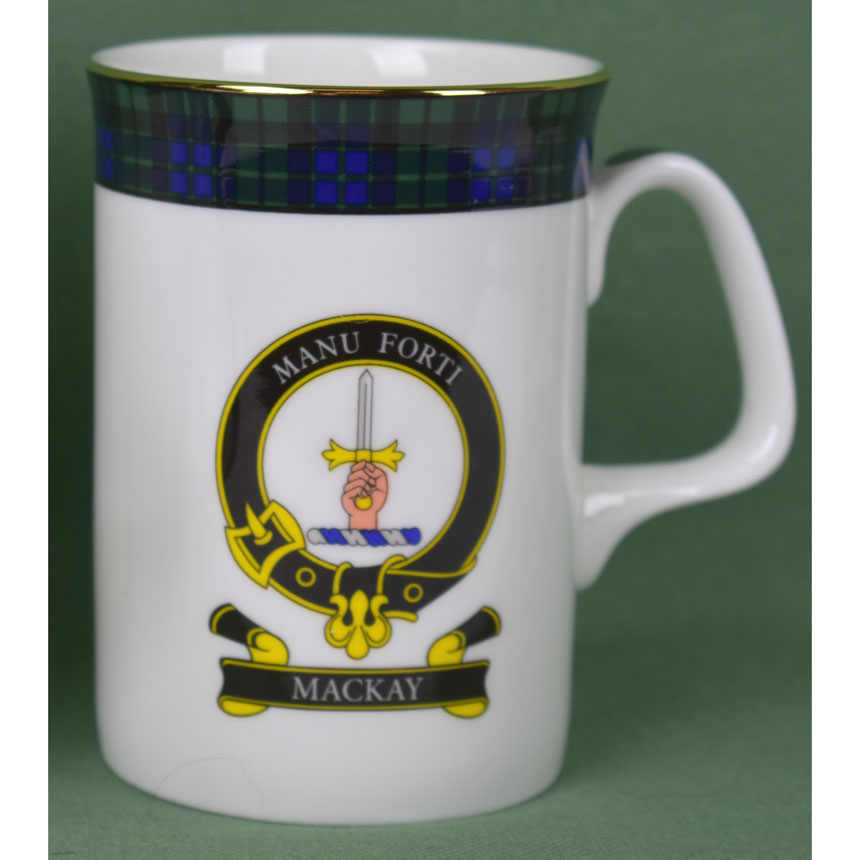 MacKay Clan Mug - 8 oz bone china