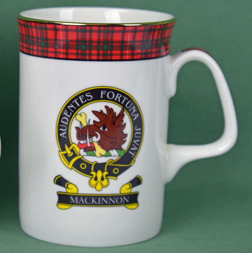 MacKinnon Clan Mug - 8 oz bone china