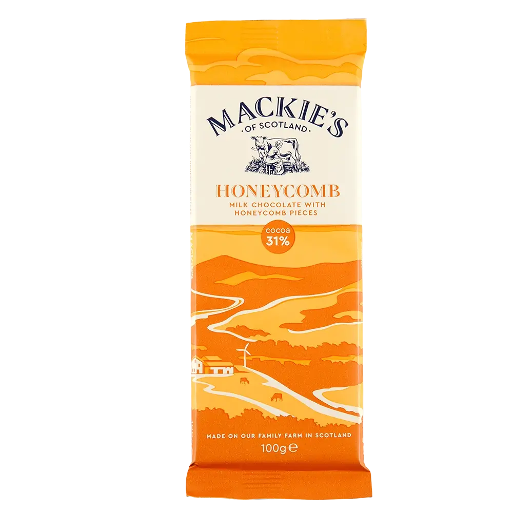 
                  
                    Mackie's Honeycomb Milk Chocolate bar 3.5 oz.
                  
                