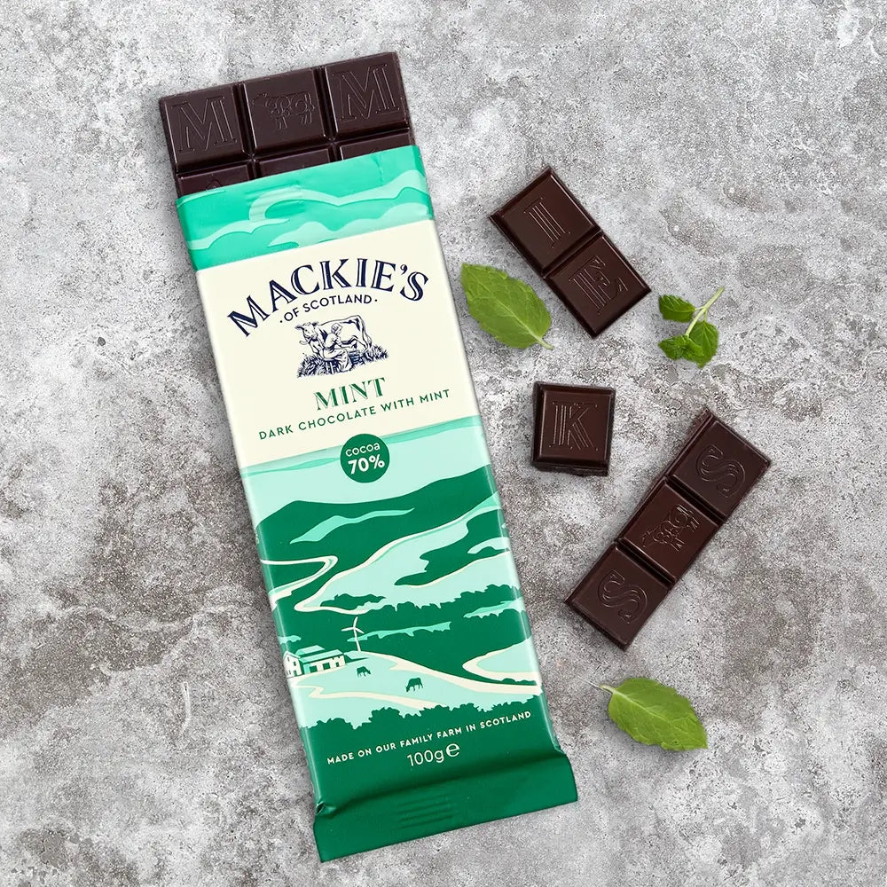 
                  
                    Mackie's Mint Dark Chocolate Bar 3.5 oz
                  
                