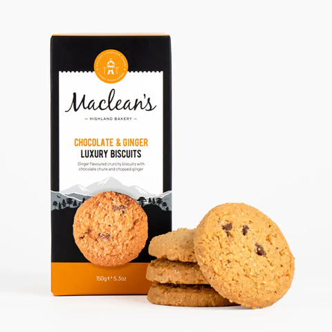 Chocolate and Ginger Biscuits