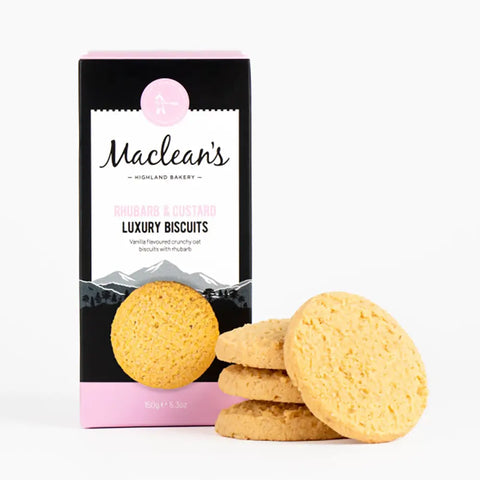 Rhubarb and Custard Biscuits