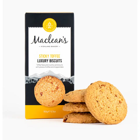 Sticky Toffee Biscuits