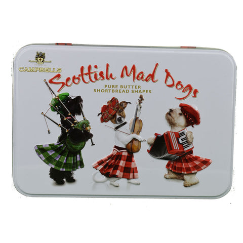 Mad Dogs Shortbread Tin 