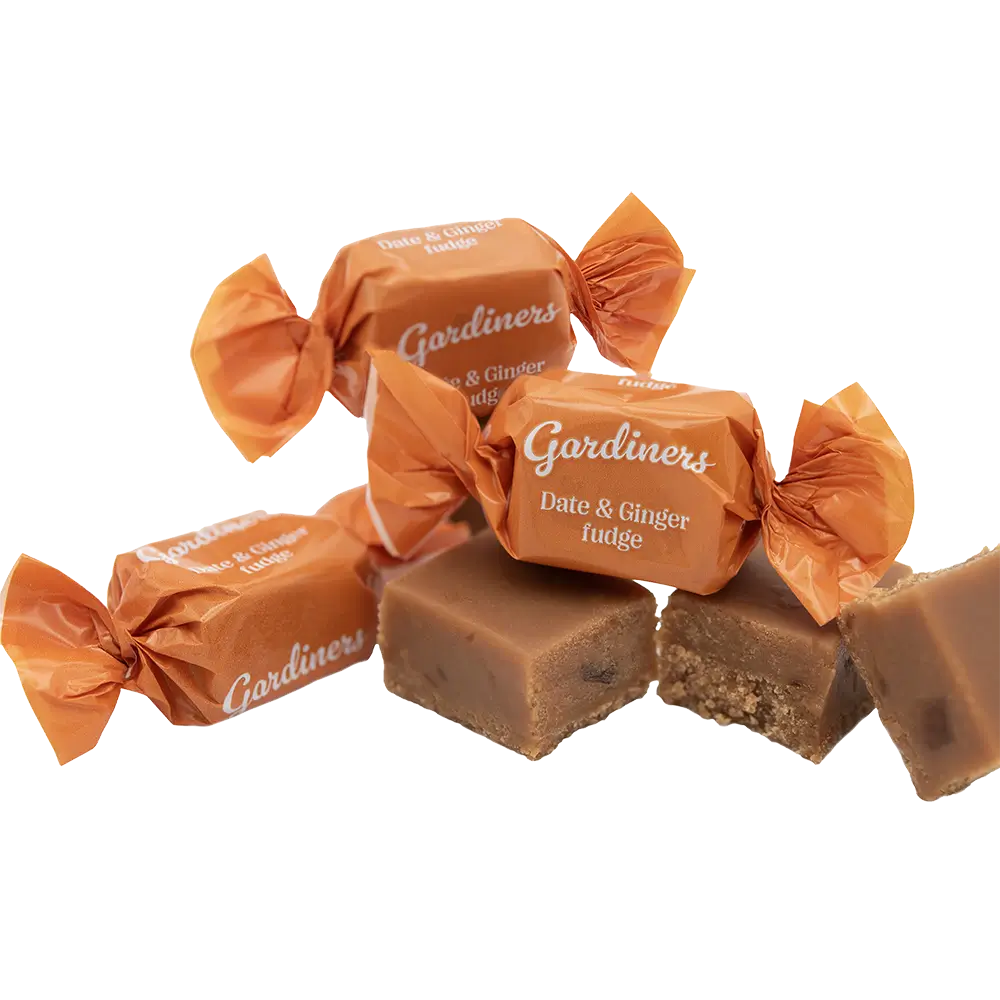 
                  
                    Date & Ginger Fudge Tin from Gardiners of Scotland
                  
                