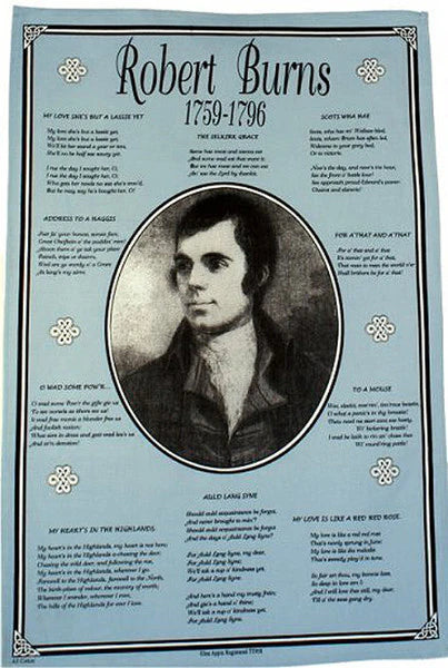 Robert Burns Teatowel