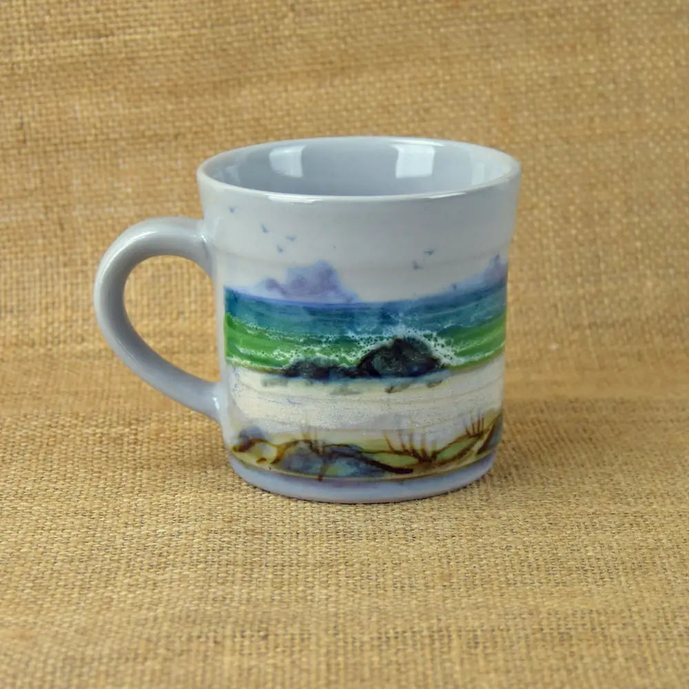 Seascape 1/2 pint mug from Highland Stoneware