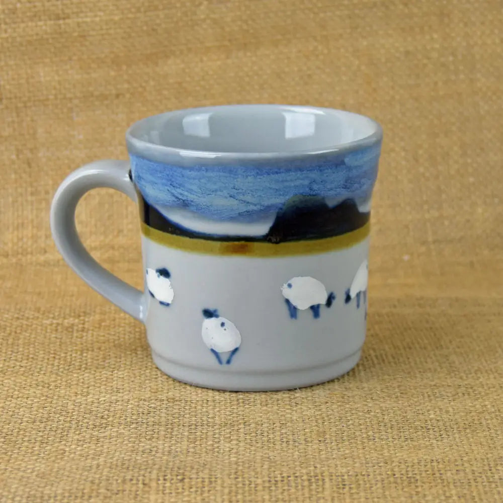 Sheep 1/2 pint mug from Highland Stoneware
