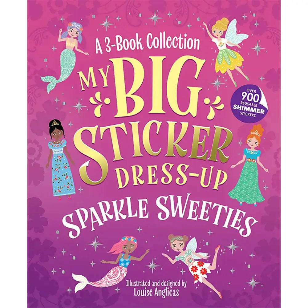 Sparkle Sweeties Dress-Up Big Sticker Book