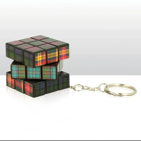 SALE Tartan Puzzle Keyring