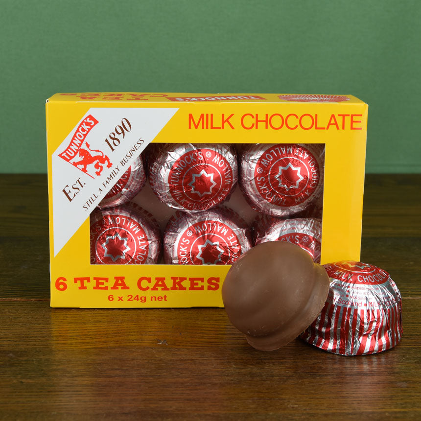 Tunnock's Tea Cakes - box of six -