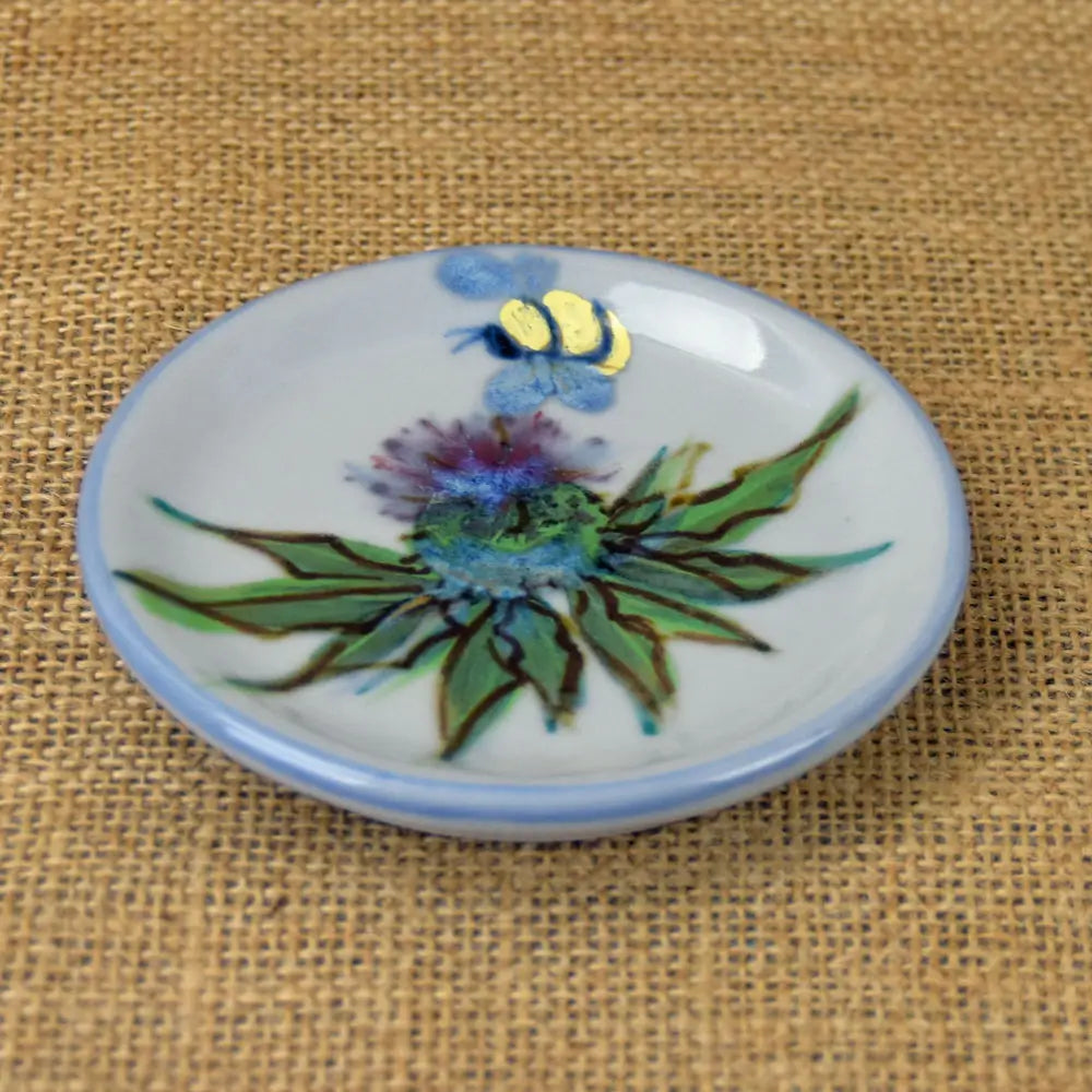 Thistle ceramic coaster from Highland Stoneware
