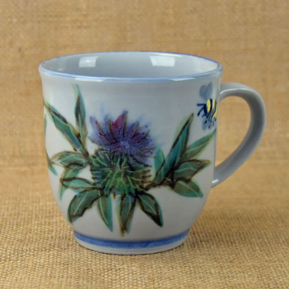 Thistle mug from Highland Stoneware