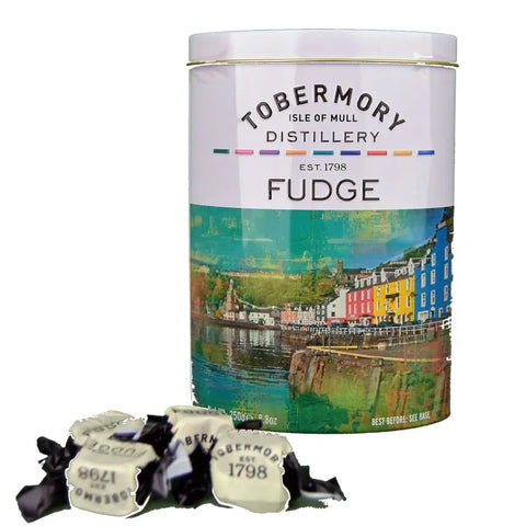 Tobermory Whisky Fudge Tin - 8.8 oz